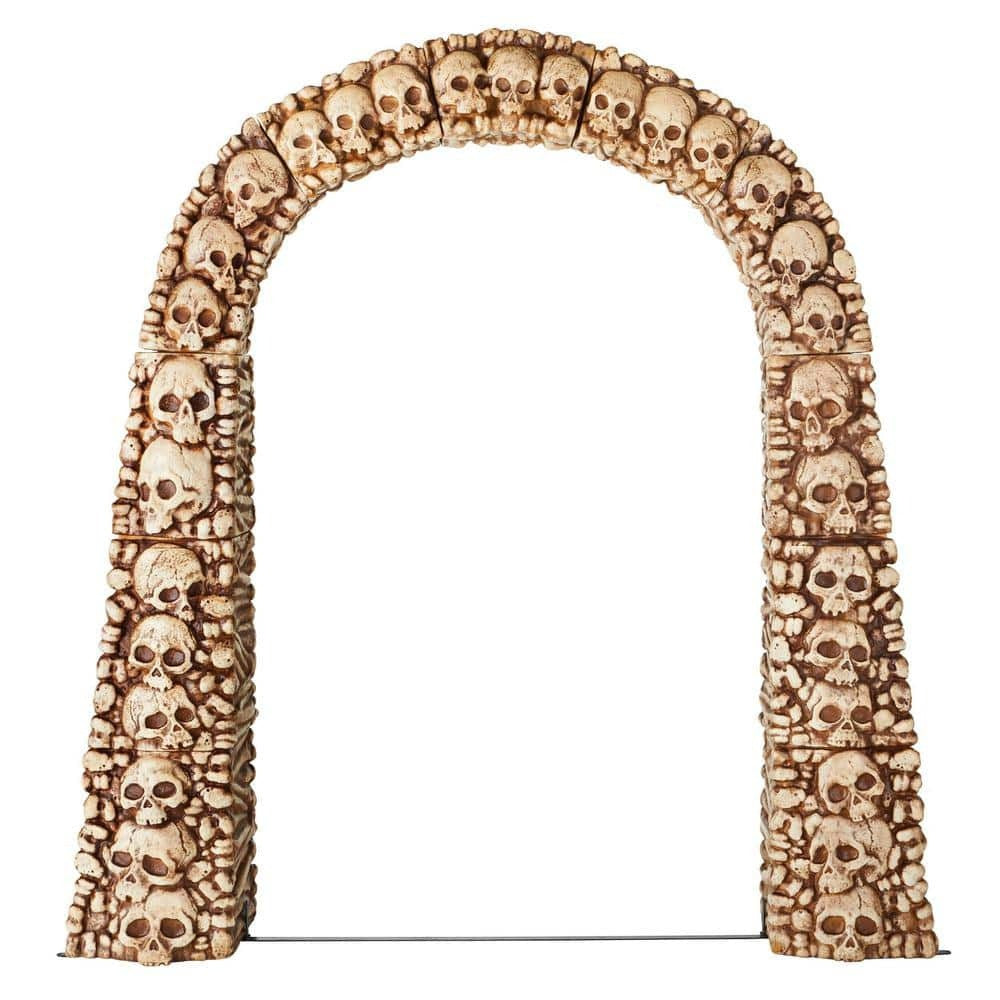 7.5 ft. Skull And Bones Archway