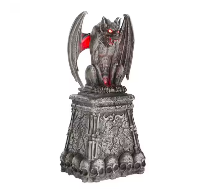 5-foot-tall "Grave and Bones" LED smoke monster
