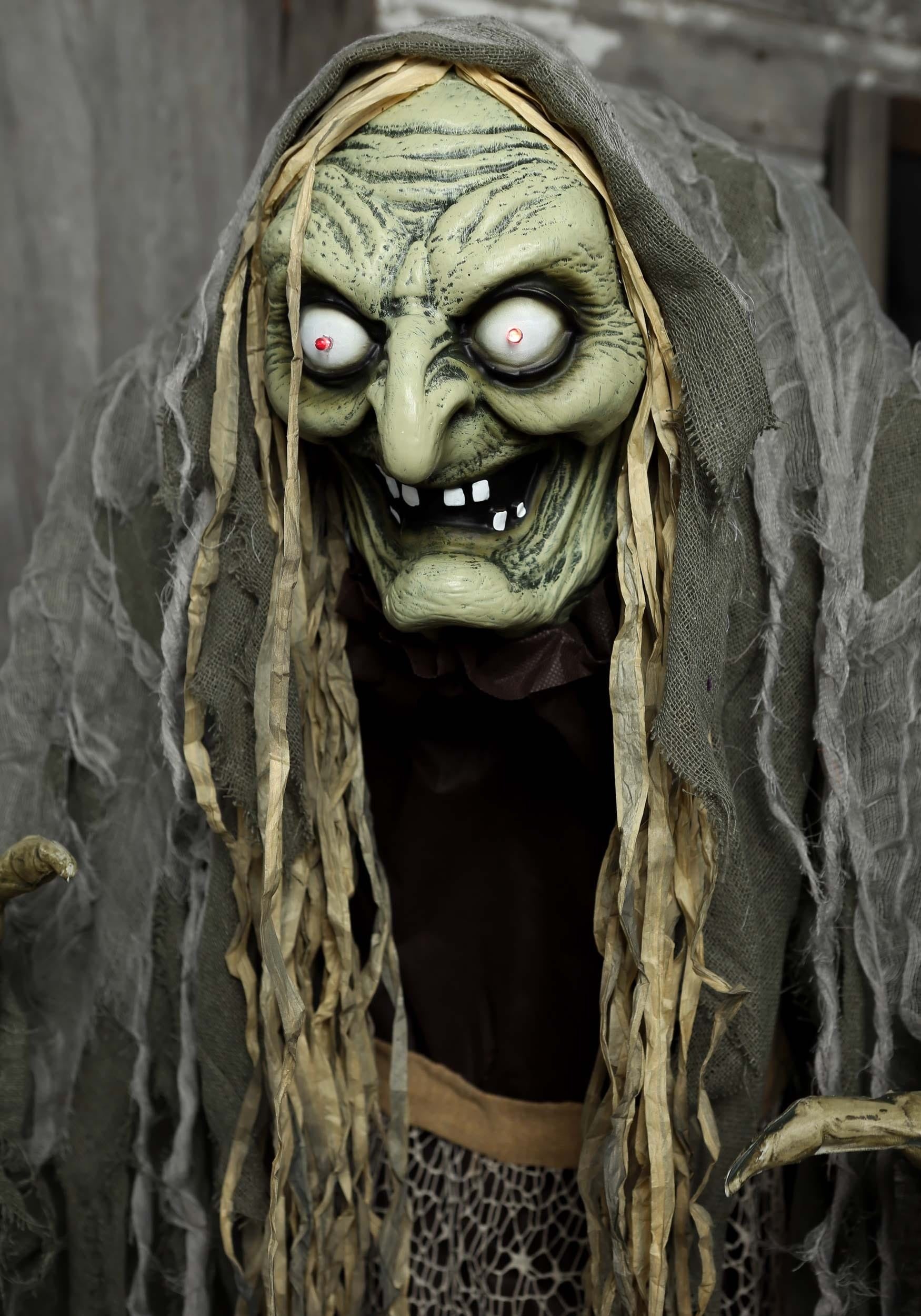 Hag the Witch 5 Foot Animatronic Decoration