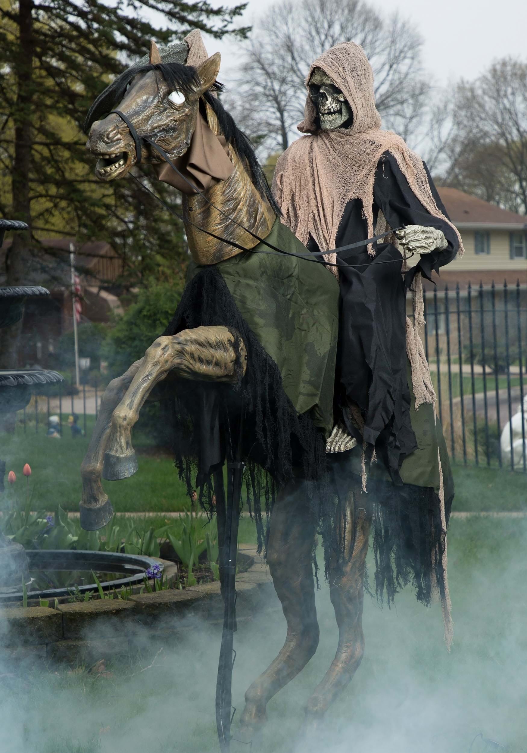 7FT Reaper's Ride Animatronic Halloween Decoration