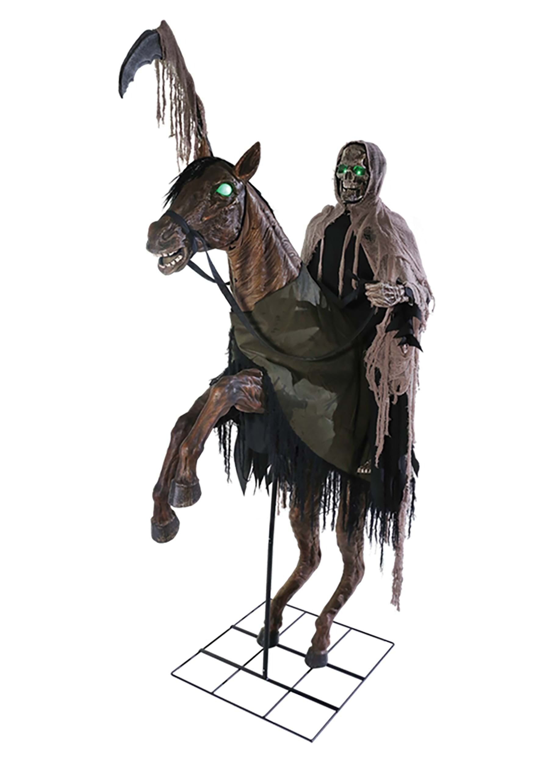 7FT Reaper's Ride Animatronic Halloween Decoration