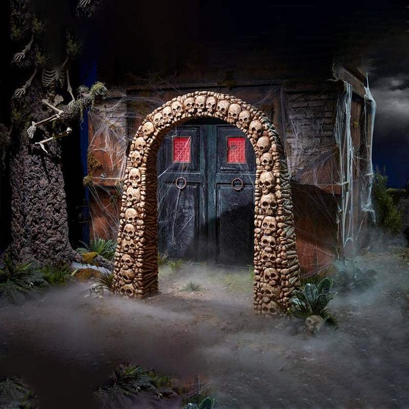 7.5 ft. Skull And Bones Archway