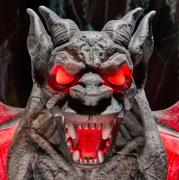 5-foot-tall "Grave and Bones" LED smoke monster